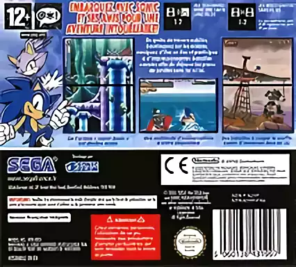 Image n° 2 - boxback : Sonic Rush Adventure